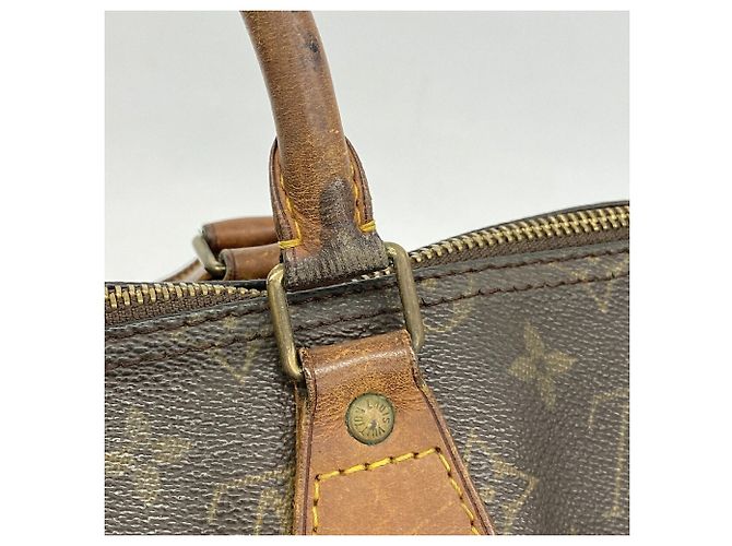 Borsa Louis Vuitton Monogram Speedy 35 Marrone - vista 8