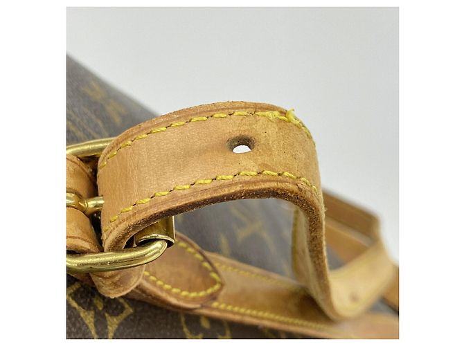 Borsa Tote Louis Vuitton Monogram Bucket GM Marrone - vista 13