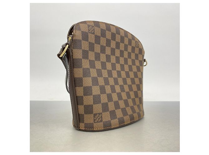 Borsa a tracolla Louis Vuitton Damier Druot Damier ebene - vista 2