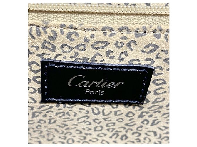 Borsa in pelle Cartier Panthère Nero - vista 5