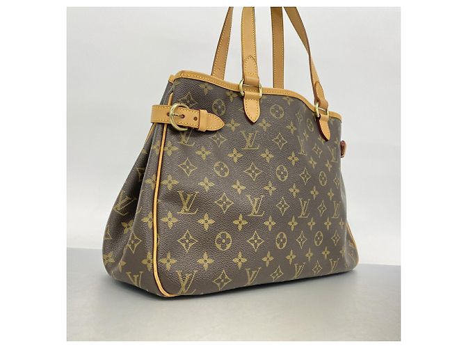 Saco Tote Horizontal Louis Vuitton Monogram Batignolles Marrom - vista 2