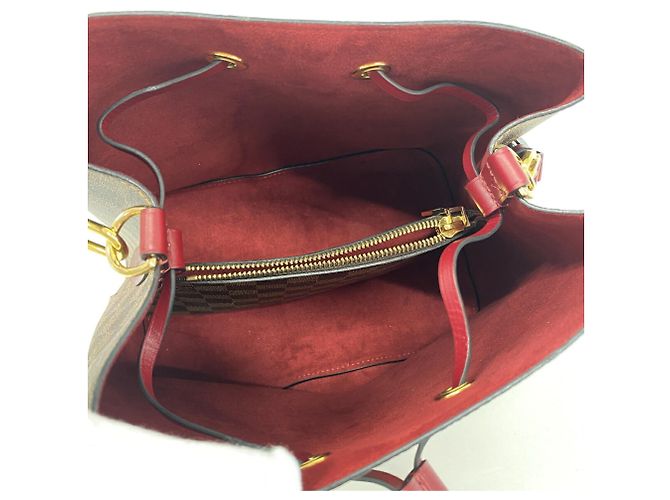 Néonoé Borsa a tracolla Louis Vuitton Damier NeoNoe Damier ebene - vista 4