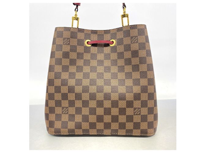 Néonoé Borsa a tracolla Louis Vuitton Damier NeoNoe Damier ebene - vista 9