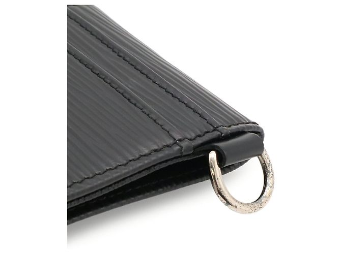 Portapassaporti Louis Vuitton Epi Nero - vista 6