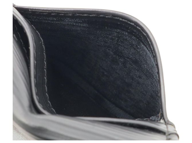 Portapassaporti Louis Vuitton Epi Nero - vista 7