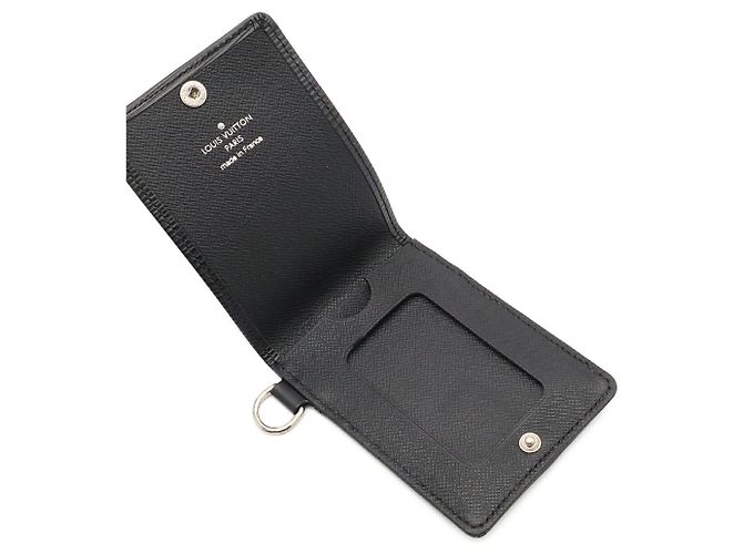 Portapassaporti Louis Vuitton Epi Nero - vista 8