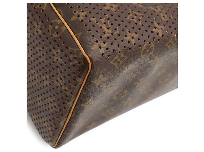 Borsa Louis Vuitton Monogram Perforated Speedy 30 Fuschia Monogramma - vista 4
