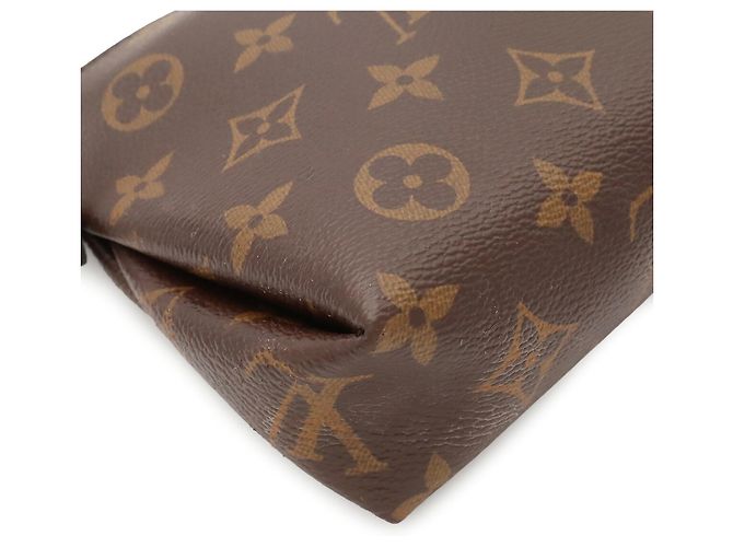 Borsa a spalla clutch Louis Vuitton Monogram Pallas Nero Bianco Monogramma - vista 4