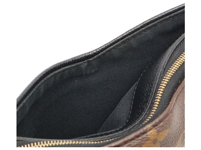 Borsa a spalla clutch Louis Vuitton Monogram Pallas Nero Bianco Monogramma - vista 8