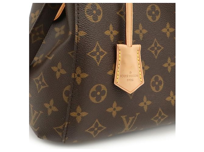 Louis Vuitton Monogram Montaigne MM Handbag Brown - view 10