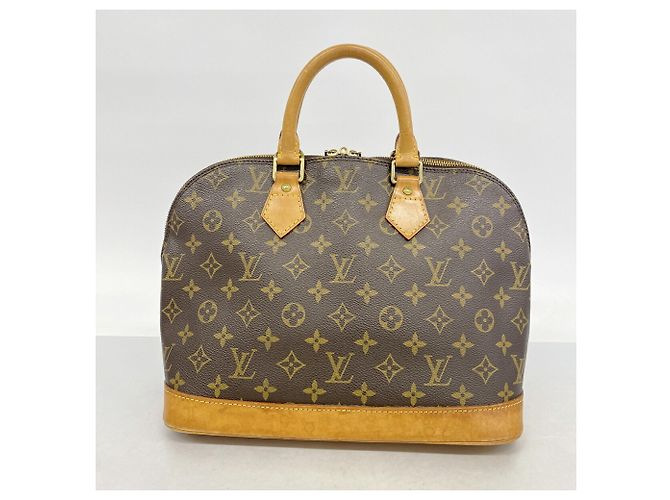 Borsa Louis Vuitton Alma Monogram Marrone - vista 10