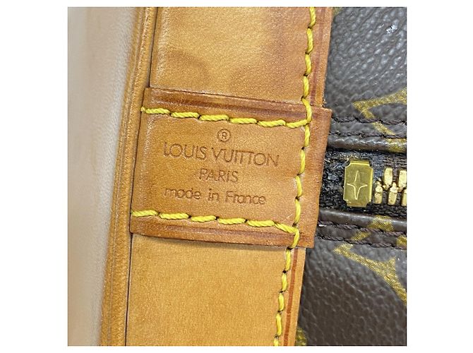 Borsa Louis Vuitton Alma Monogram Marrone - vista 5