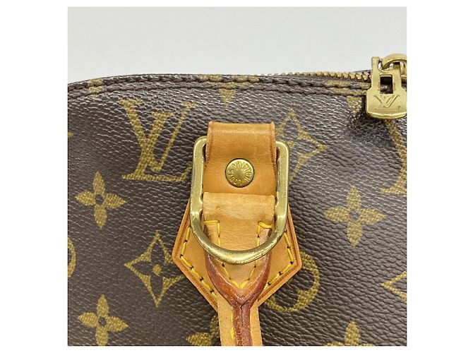 Borsa Louis Vuitton Alma Monogram Marrone - vista 9