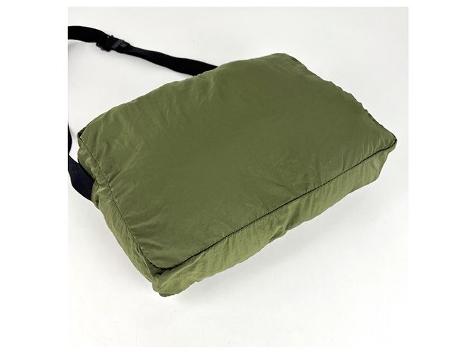 Bottega Veneta Eco-bag Intrecciato Nero Verde - vista 2