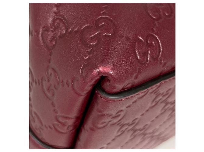 Gucci GG Emblem Große Tote Bag Bordeaux - Ansicht 3