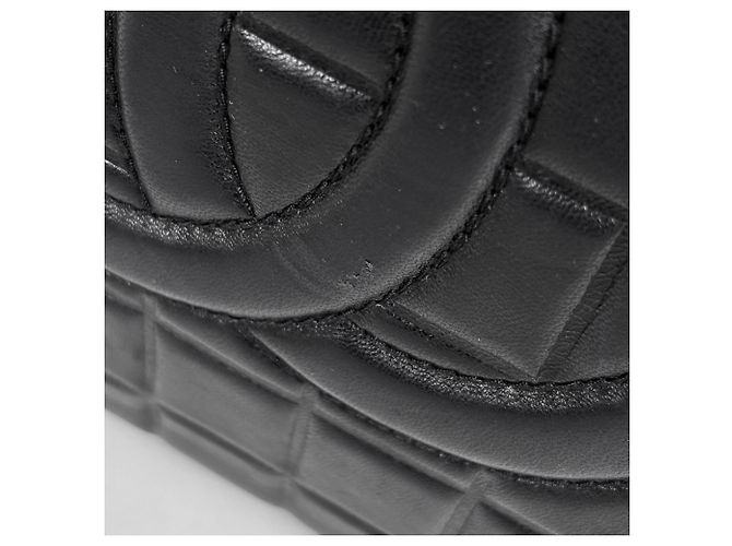 Chanel Chocolate Bar Tote Bag Schwarz - Ansicht 4