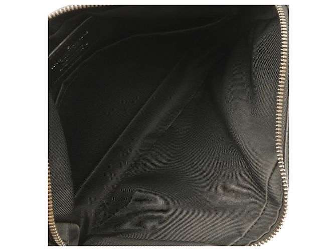 Borsa a tracolla Louis Vuitton Taiga PM Nero Grigio - vista 9