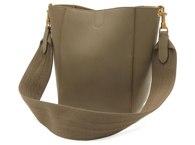 Céline Celine Sangle Bucket Small Schultertasche Grau - Ansicht 3
