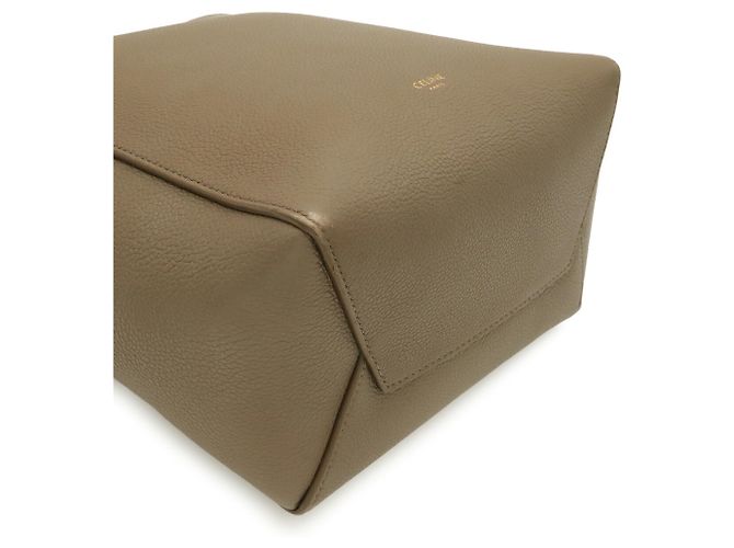Céline Celine Sangle Bucket Small Schultertasche Grau - Ansicht 4