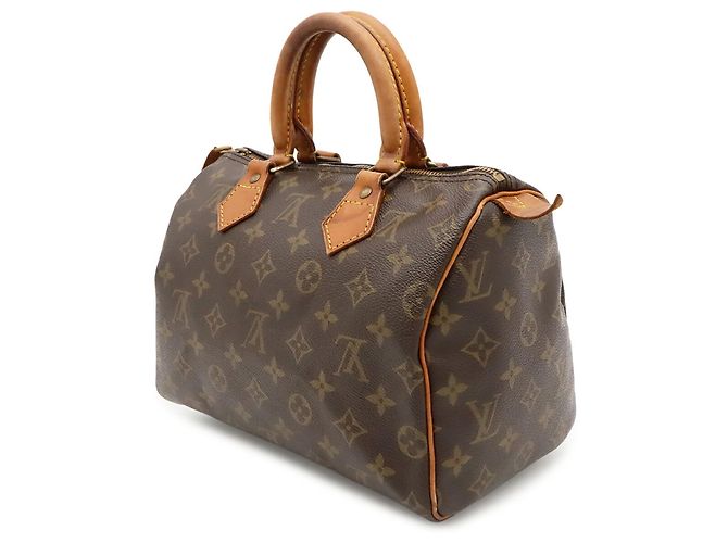 Louis Vuitton Monogram Speedy 25 Handtasche M41528 Braun Monogramm - Ansicht 3
