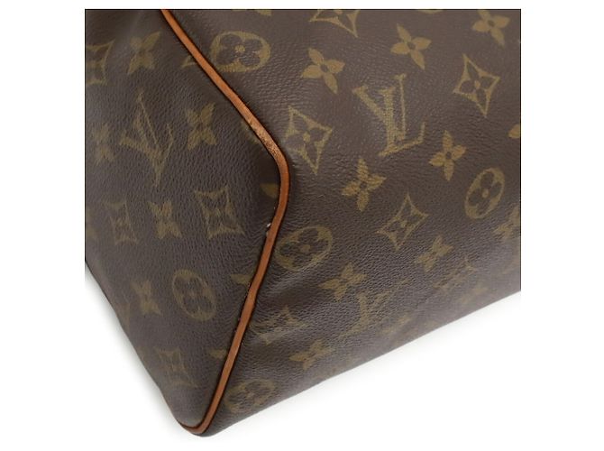 Louis Vuitton Monogram Speedy 25 Handtasche M41528 Braun Monogramm - Ansicht 4
