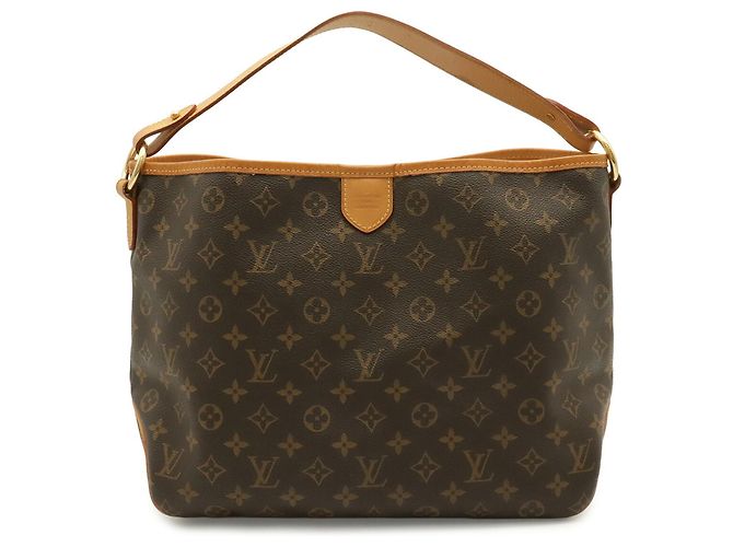 Bolso de hombro Louis Vuitton Monogram Delightful PM Castaño Monograma - vista 2