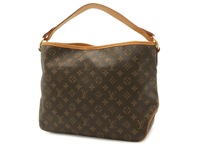 Bolso de hombro Louis Vuitton Monogram Delightful PM Castaño Monograma - vista 3