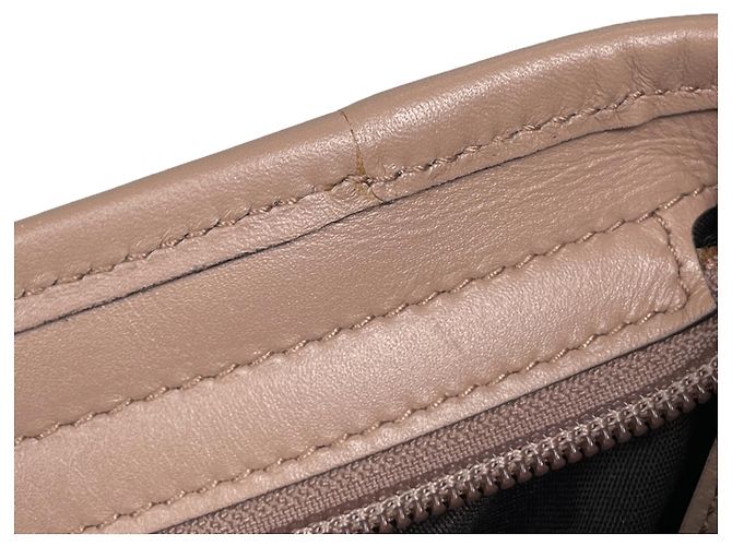 Borsa a tracolla Gucci GG Canvas in Beige Pink - vista 7