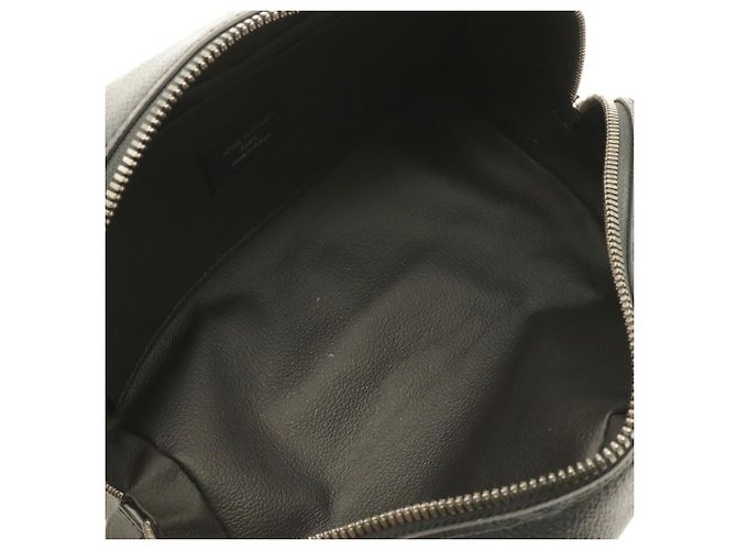 Bolsa de Mão Louis Vuitton Monogram Eclipse Marrom Preto - vista 7