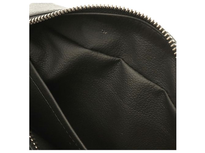 Bolsa de Mão Louis Vuitton Monogram Eclipse Marrom Preto - vista 8