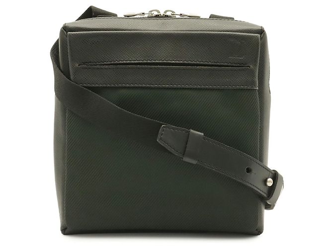 Sac à épaule Louis Vuitton Taiga Sayan Noir Gris - vue 2