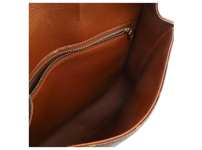 Louis Vuitton Monogram Saint Cloud GM Schultertasche Braun Weiß - Ansicht 8