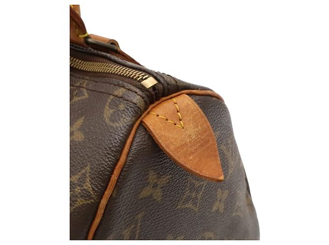 Louis Vuitton Monogram Speedy 25 Handtasche Braun - Ansicht 10