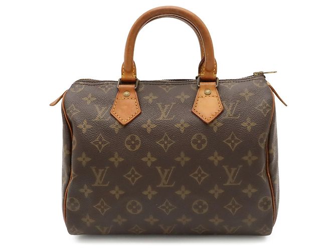 Louis Vuitton Monogram Speedy 25 Handtasche Braun - Ansicht 2