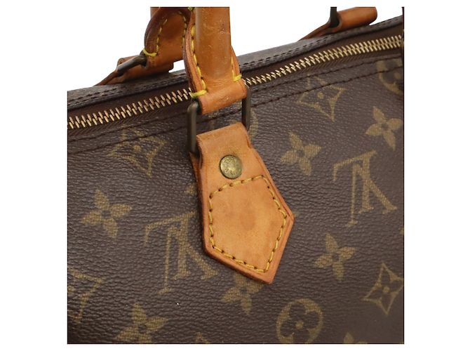 Louis Vuitton Monogram Speedy 25 Handtasche Braun - Ansicht 9
