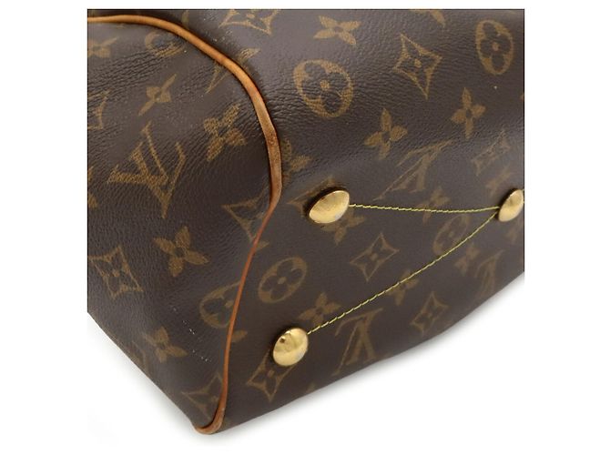 Borsa Tote Louis Vuitton Monogram Tivoli PM Marrone - vista 4