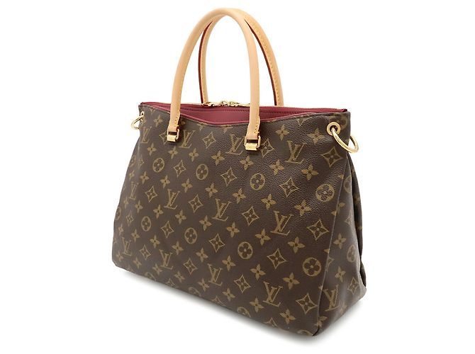 Borsa a mano Tote Louis Vuitton Monogram Pallas Porpora - vista 3