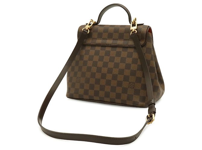Borsa a mano/Borsa a tracolla Louis Vuitton Damier Bergamo PM Marrone Bianco Damier ebene - vista 3
