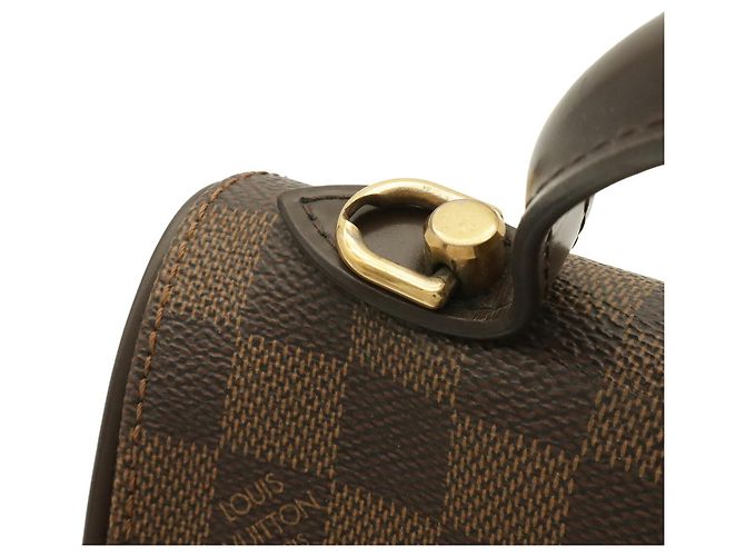 Borsa a mano/Borsa a tracolla Louis Vuitton Damier Bergamo PM Marrone Bianco Damier ebene - vista 7