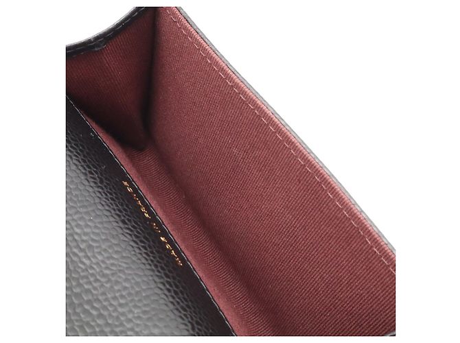 Tarjetero Chanel Matelassé Classic Flap Negro - vista 7