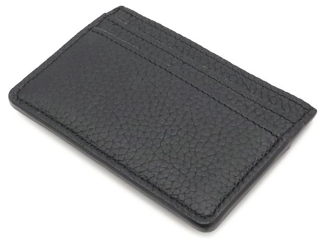 Tarjetero Louis Vuitton de piel negra Negro - vista 3