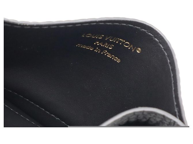 Tarjetero Louis Vuitton de piel negra Negro - vista 7
