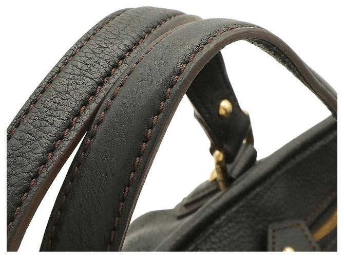 Borsa Tote Louis Vuitton Stella PM Monogram Mahina Nero - vista 5