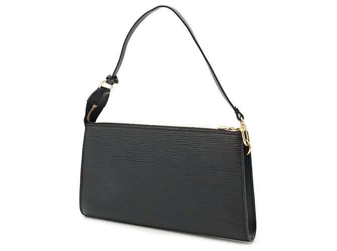 Borsa Louis Vuitton Epi Pochette Accessoires Nero - vista 3