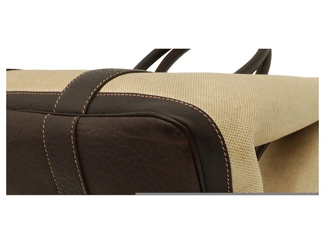 Hermès Borsa Tote Hermes Garden PM Shoulder Toile H Marrone Marrone scuro - vista 4