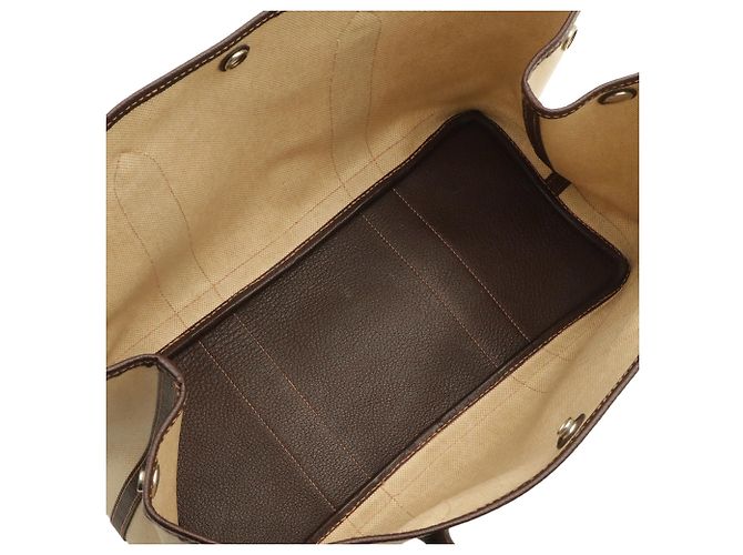 Hermès Borsa Tote Hermes Garden PM Shoulder Toile H Marrone Marrone scuro - vista 7