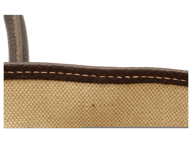 Hermès Borsa Tote Hermes Garden PM Shoulder Toile H Marrone Marrone scuro - vista 8