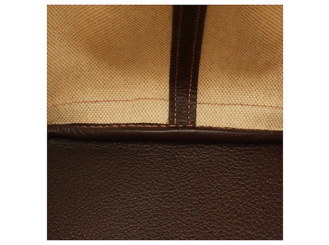 Hermès Borsa Tote Hermes Garden PM Shoulder Toile H Marrone Marrone scuro - vista 9
