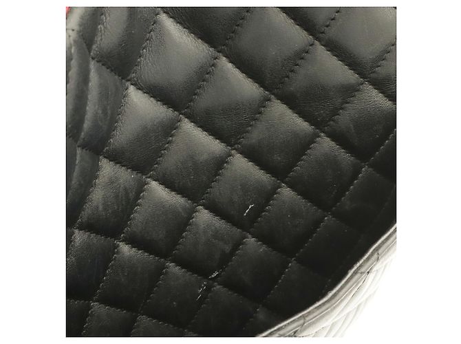 Borsa a spalla Tote grande CHANEL Linea Cambon Nero Rosa - vista 10