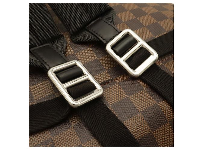 Zaino/Borsa a tracolla Louis Vuitton Damier Jake Marrone Nero Bianco Damier ebene - vista 5